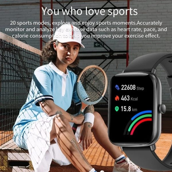 2025 LIGE Smart Watch Men Women Heart Rate Monitoring Sport Watches Man IP68 Waterproof Women Smartwatch For Xiaomi Huawei Apple