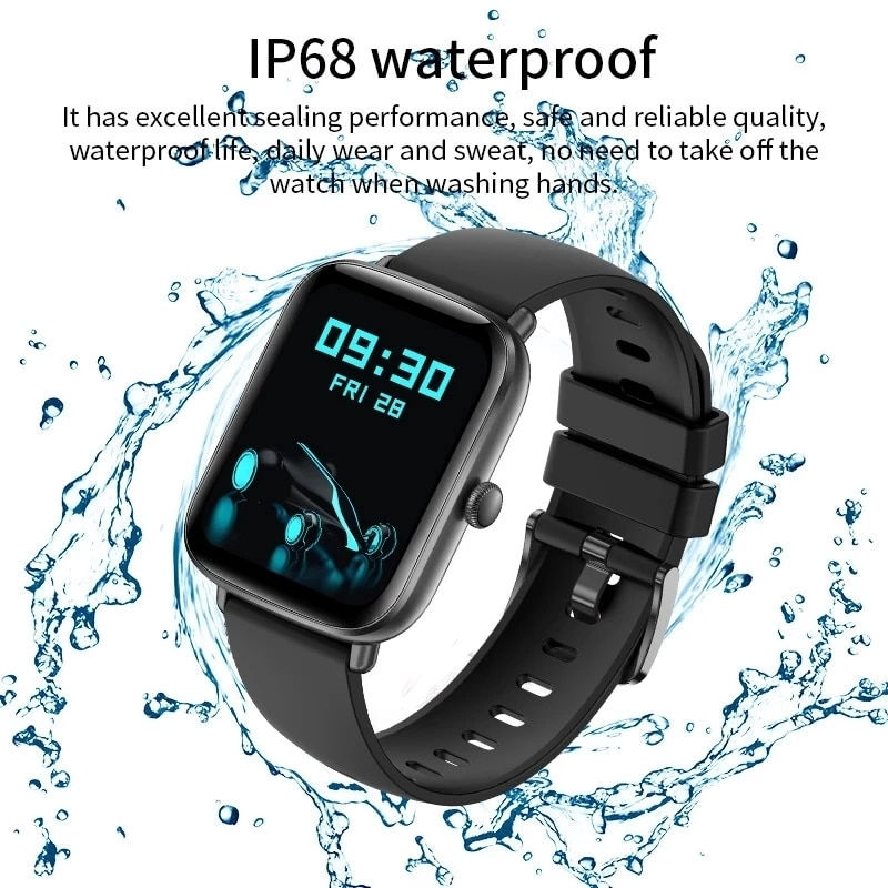 2025 LIGE Smart Watch Men Women Heart Rate Monitoring Sport Watches Man IP68 Waterproof Women Smartwatch For Xiaomi Huawei Apple