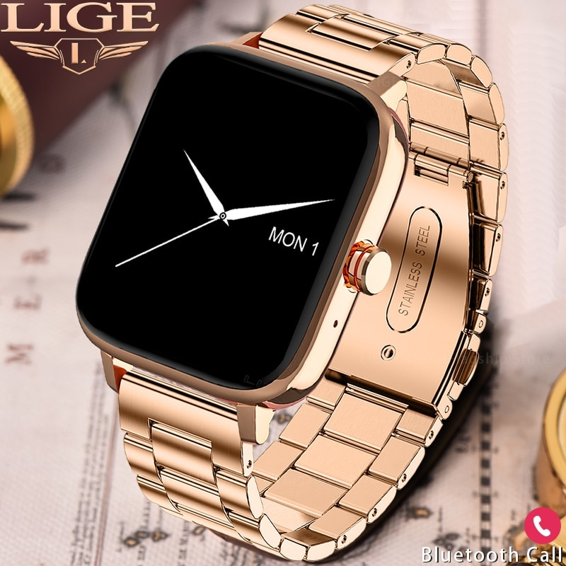 2025 Men Smart Watch Women Custom Dial Smartwatch For Men Android IOS Waterproof Bluetooth Watches Full Touch Bracelet Clock Men